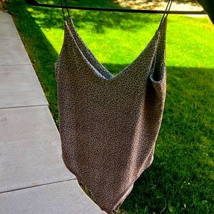 Gaze leopard body suit